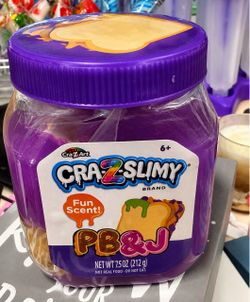 Cra-Z-Art Cra-Z-Slimy PB&J Scented Slime