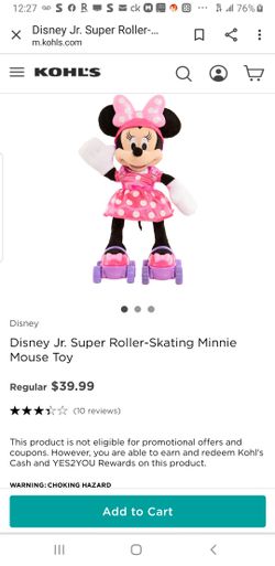 Skating Minnie Mouse