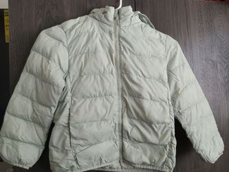 Uni-qlo mint green jacket