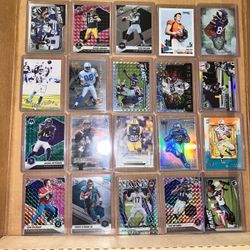 Football/Basketball Card Lot Rookies HOF Numbered Etc