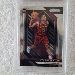 Collin Sexton GRADED 9 MINT.