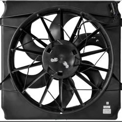 02-07 Jeep Liberty 3.7L Cooling Fan Radiator