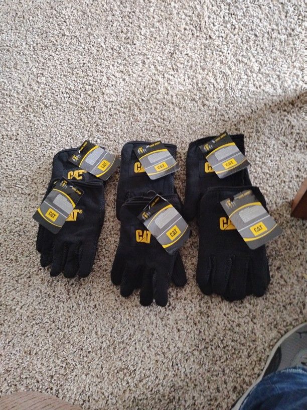 CAT Lined Jersey Work Gloves