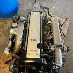 Toyota 1JZ Turbo Engine 1JZGTE 2.5L JDM Motor Swap ECU Wiring Auto