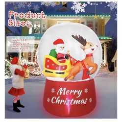 Lawn Christmas Blow Ups All Good Condition 