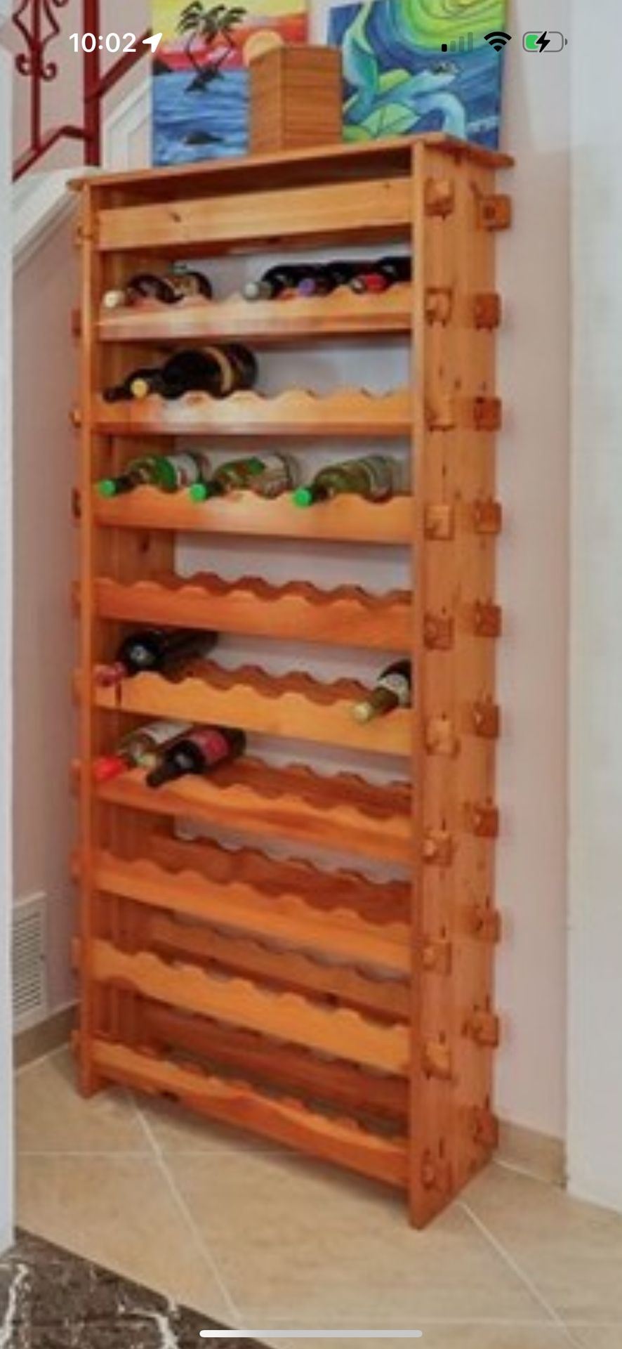 Wooden Wine Rack