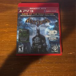 Batman Arkham Asylum PS3