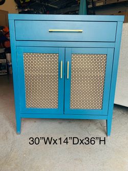 Modern cabinet/ 30”x14”x36”H