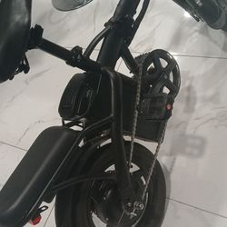 Bike for Adults, 560W Motor 24MPH Max Speed, 14” Tire, 48V 15AH Removable Battery for Electric Bike, Multi-Shock Absorption, City Commuter, Foldable A