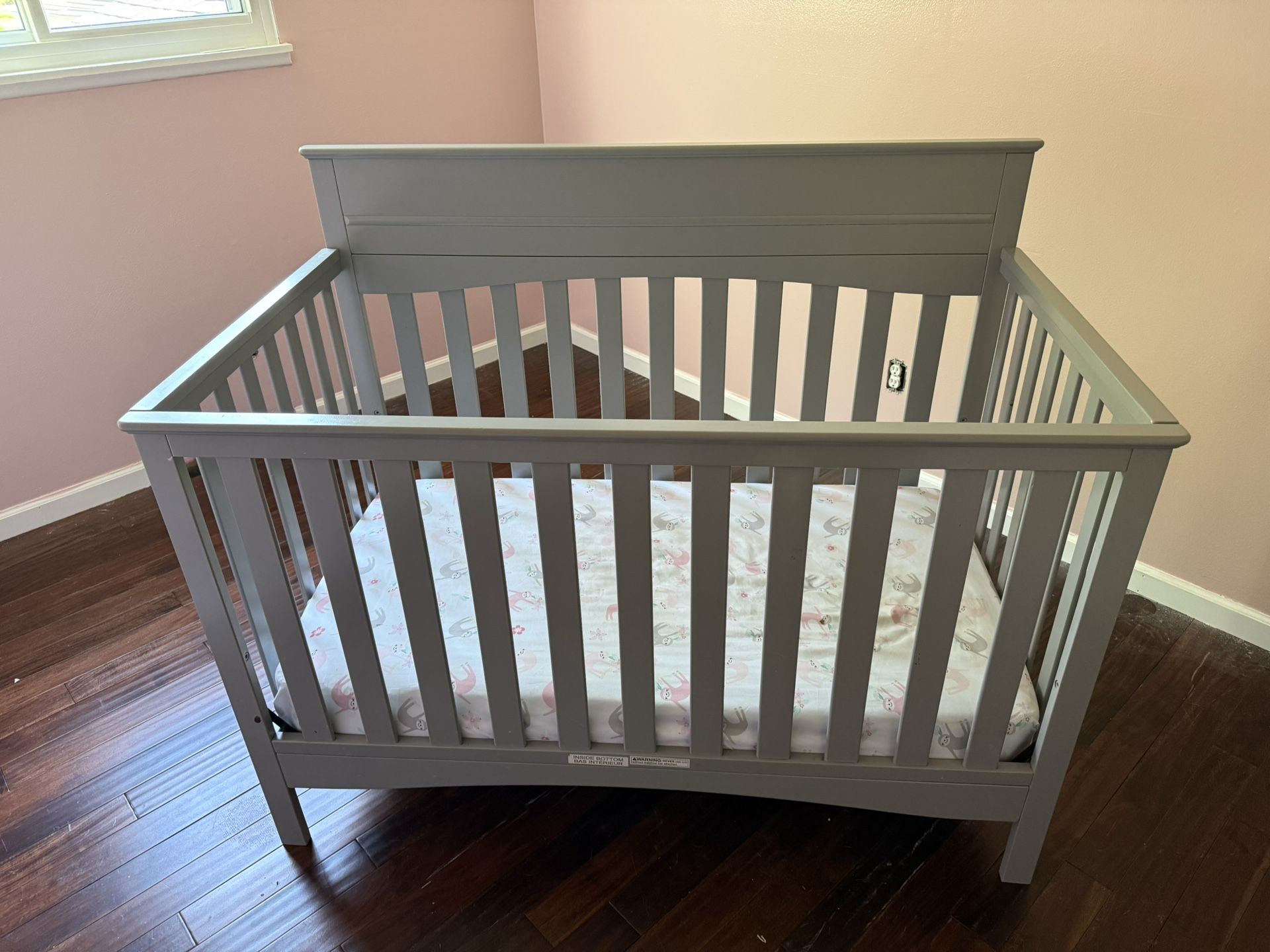 Crib And Dresser With Changing Table Set