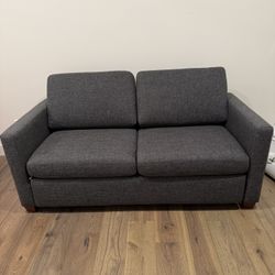 Sofa Bed Pull Out Couch Like New  Queen Size Memory Foam