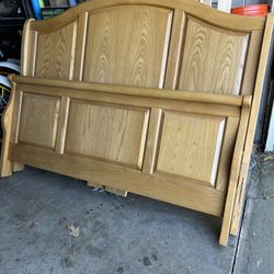 Solid Wood Bed Frame