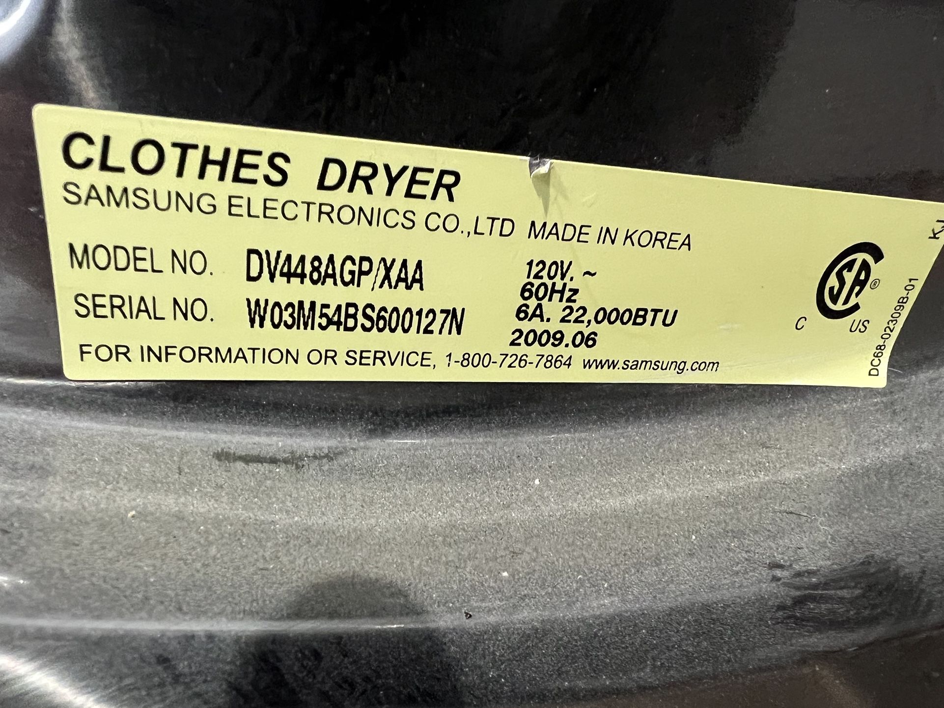 Samsung Gas Dryer for Sale in South Orange, NJ OfferUp
