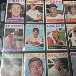 19, 1964 Topps Baseball Cards 
