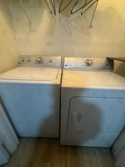 Washer and dryer (Maytag)