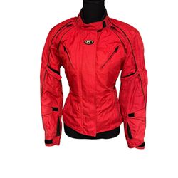 Motorcycle Jacket Red Feildsheer 