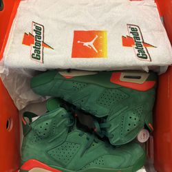 Jordan retro 6 Gatorade size 9 1/2