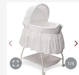 Delta Children Deluxe Sweet Beginnings Bassinet, Turtle Dove