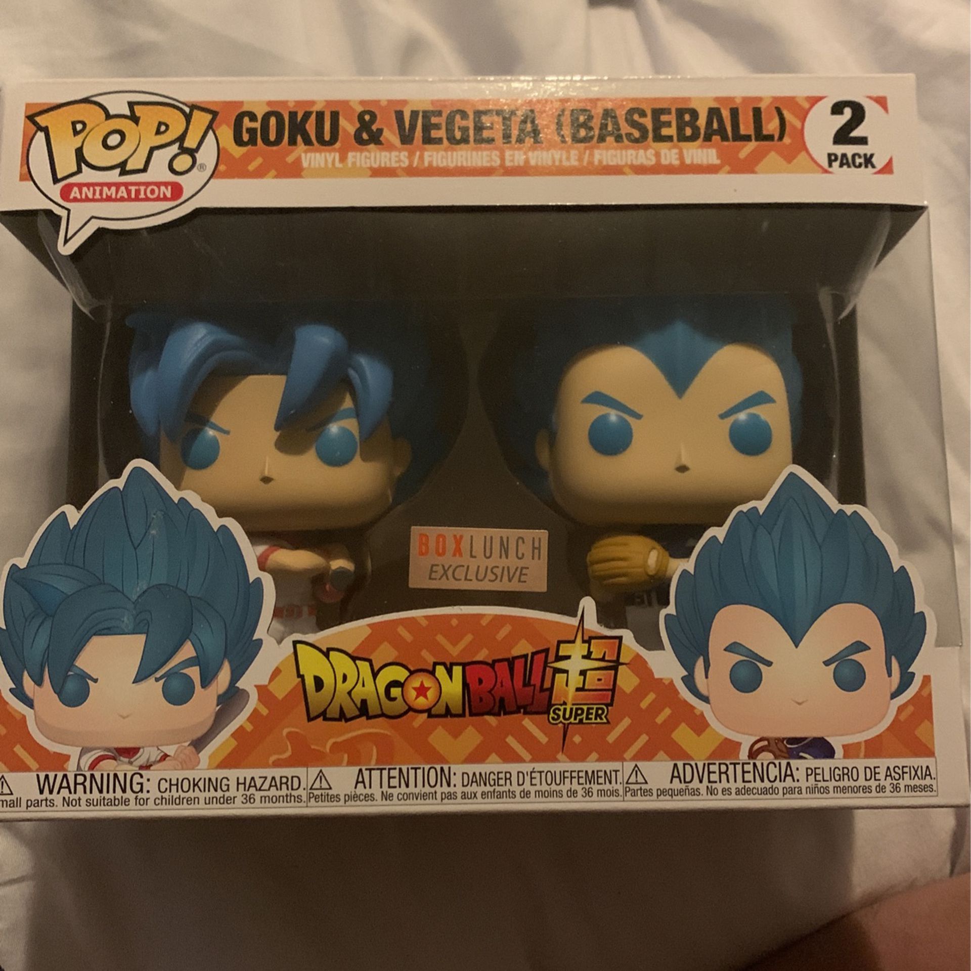 Goku & Vegeta Baseball Pop