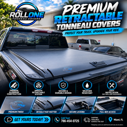 PREMIUM RETRACTABLE TRUCK BED COVERS – ROLLONE TONNEAU COVERS