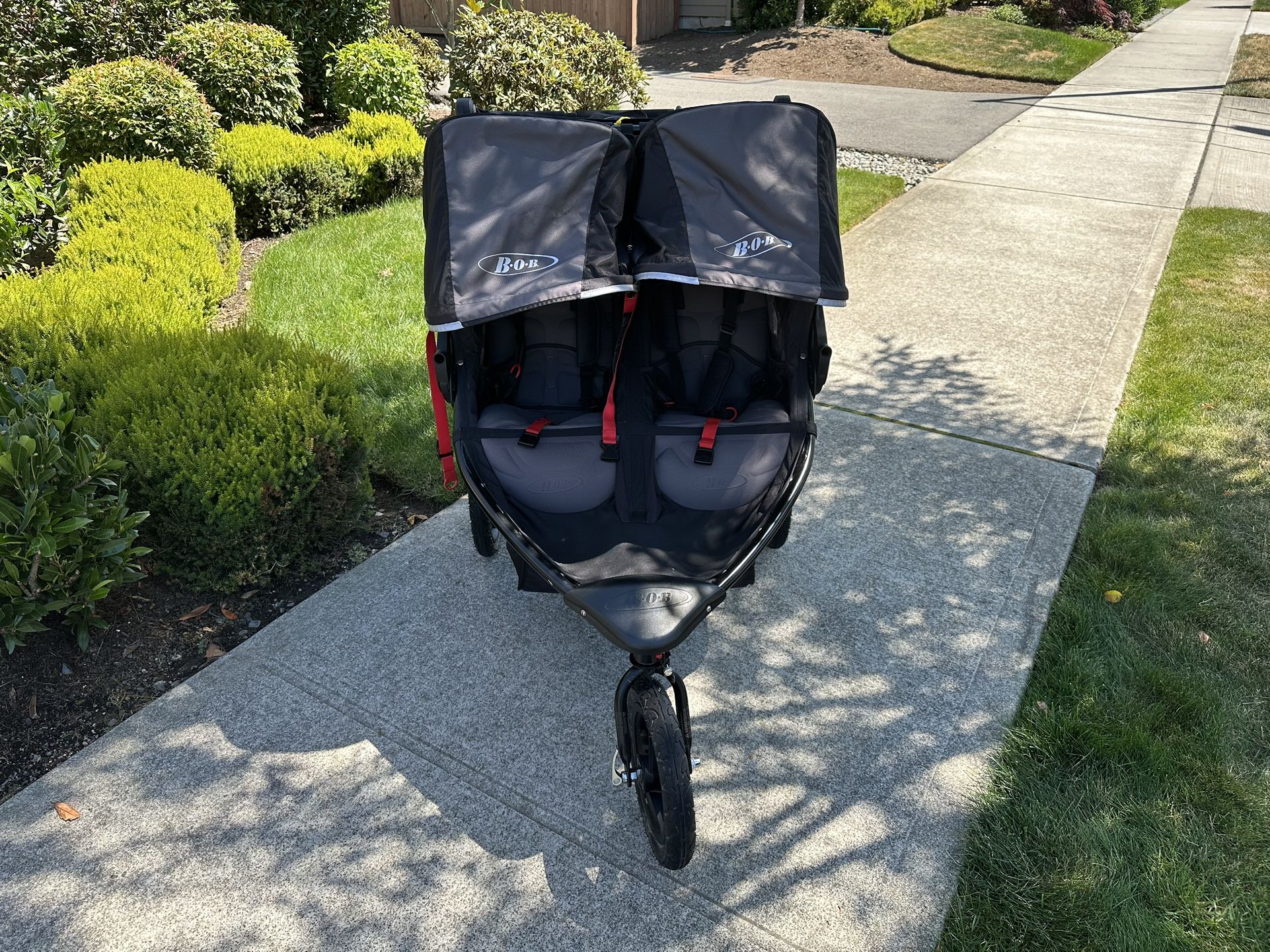 Bob Double Stroller (Bob Duallie) And Accessories