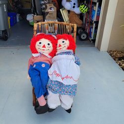 VINTAGE RAGGETY ANN AND ANDY 36 INC. GREAT CONDITION 