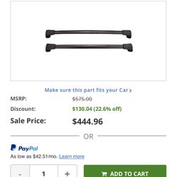 Hyundai Kona Cross Bars 