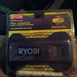 Ryobi 40v 4ah