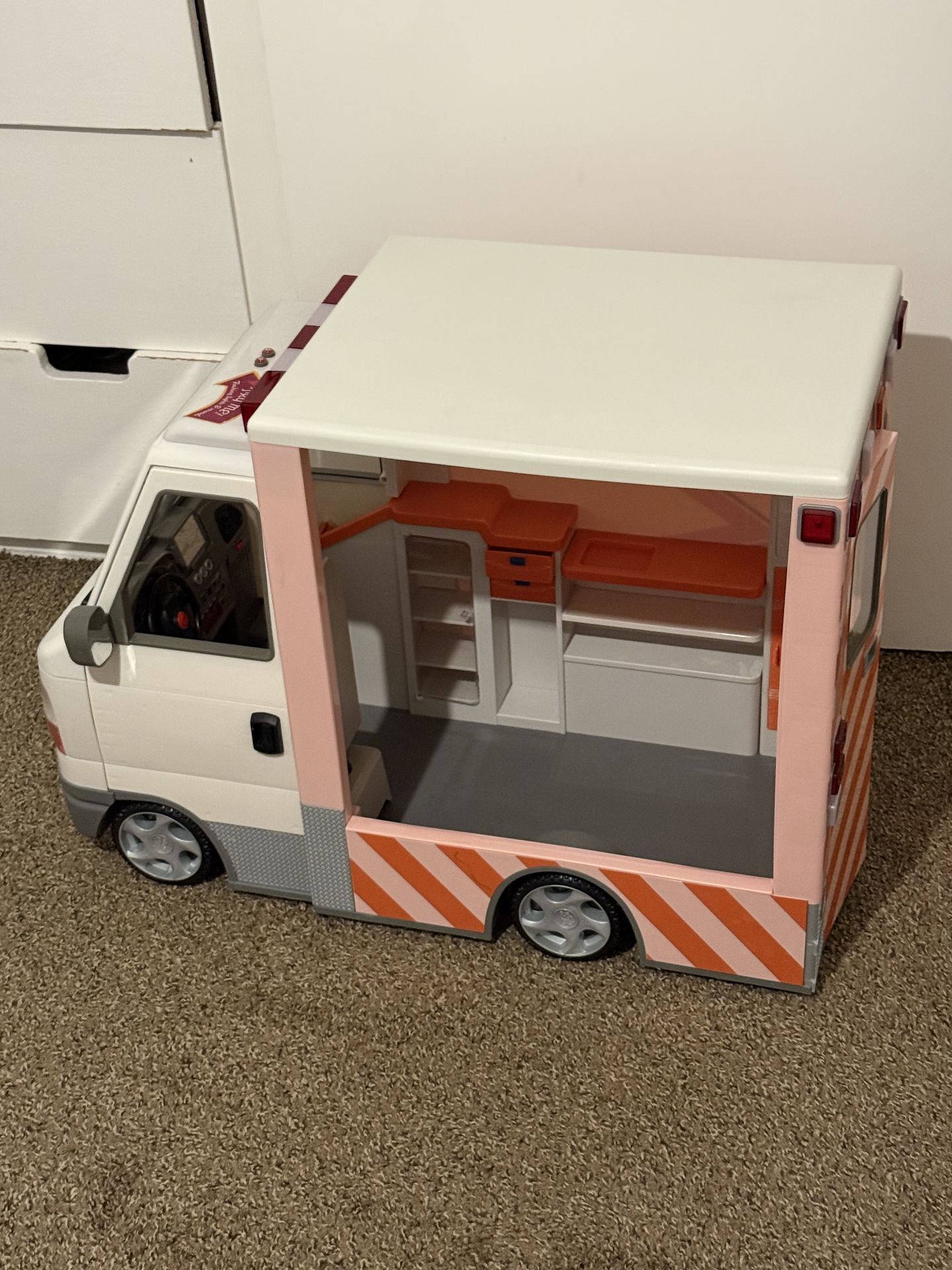 American Girl Doll Ambulance