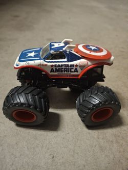 Captian America Monster Truck
