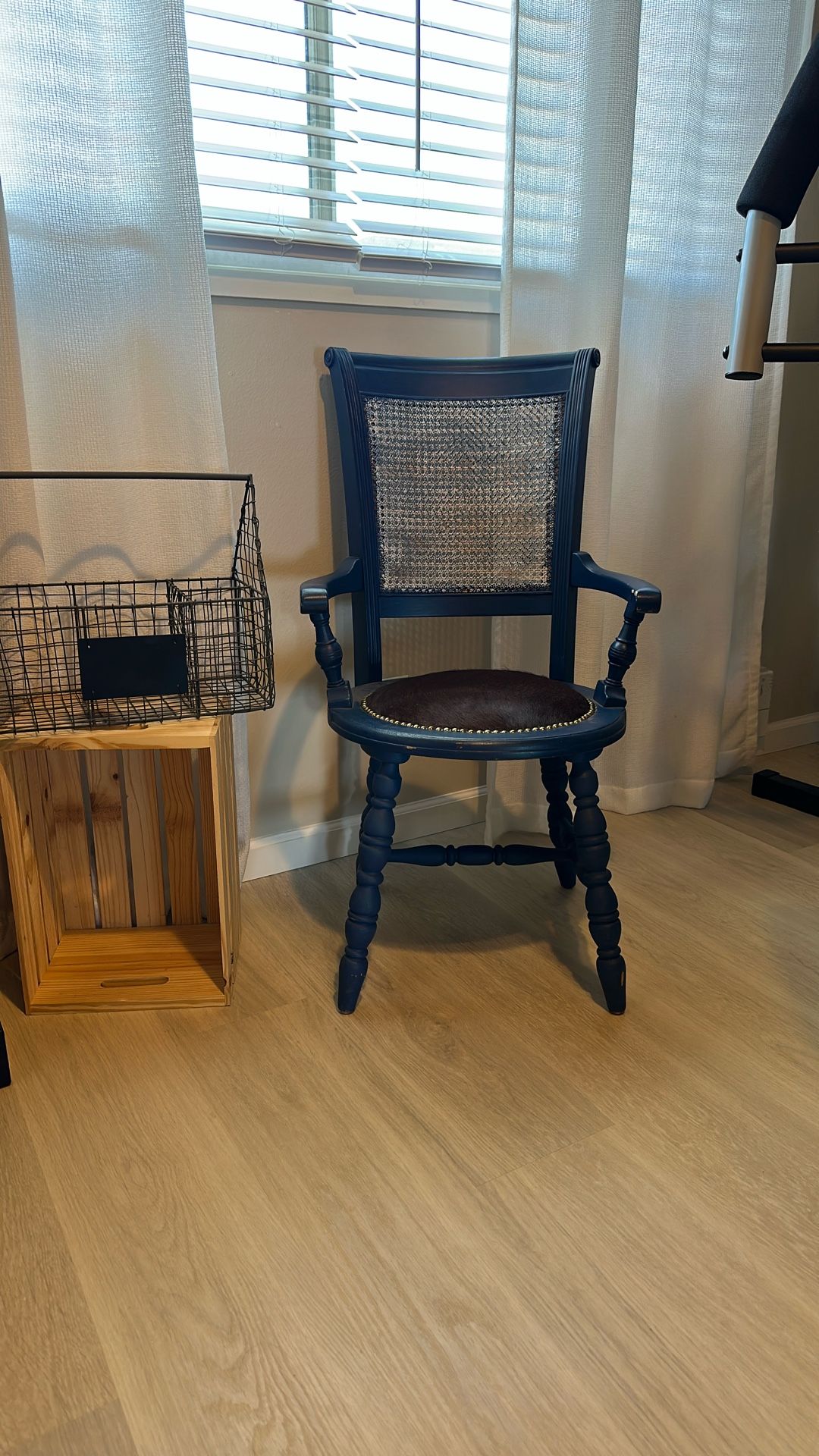 Antique Cow Hide Chair/ MAKE OFFER$$$