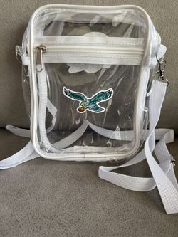 Philadelphia Eagles Clear Crossbody Bag Kelly Green New