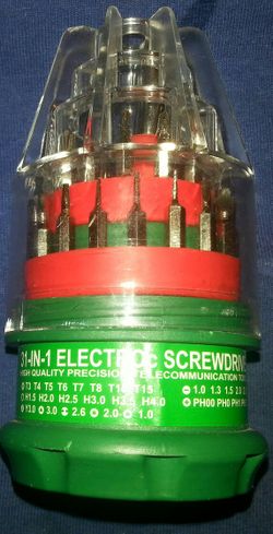 31 in 1 Electronics Screwdriver set.