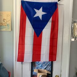 New.  Smaller Puerto Rico Flag. 