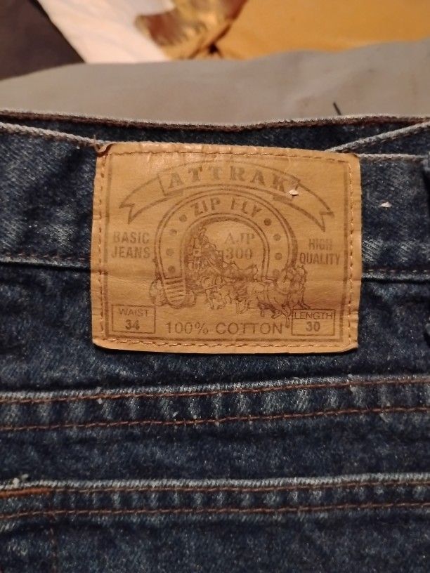 Amtrak Blue Jeans 34/30