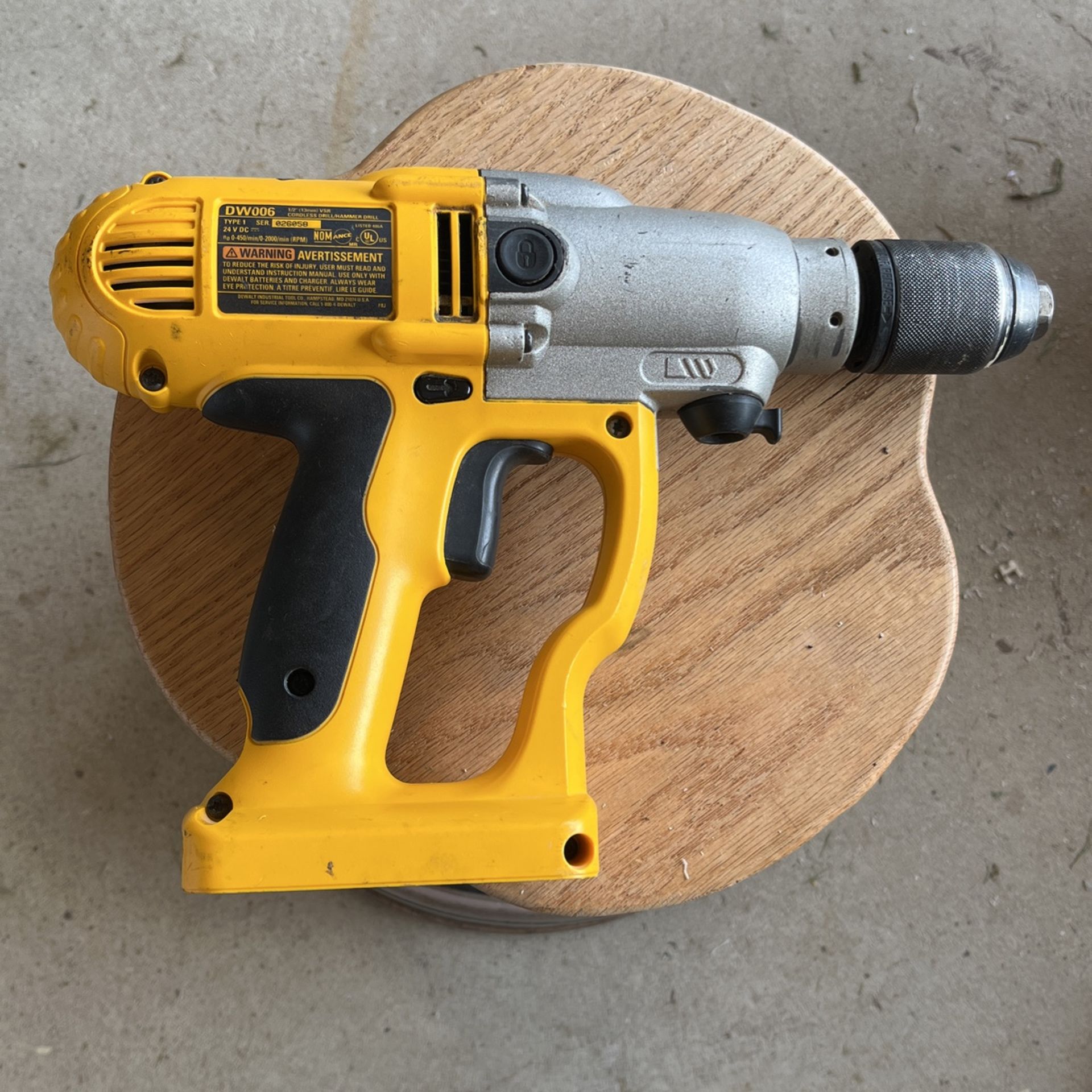 Dewalt 24 Volt Hammer Drill