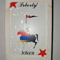 One Deck Vintage Liberty Crusader Poker Playing Cards New Sealed Unopened
