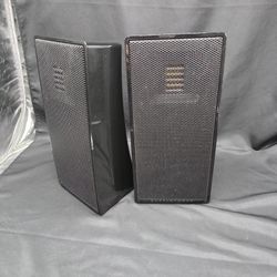 MartinLogan Motion 2 Bookshelf Speakers Pair Gloss Black Tested Working