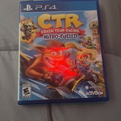 Video Game CTR racing Game For PS4