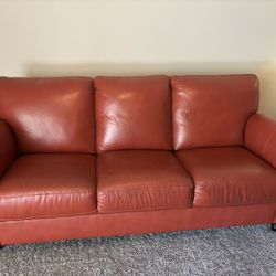 Leather Couch 