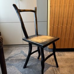 Antique wood chair 