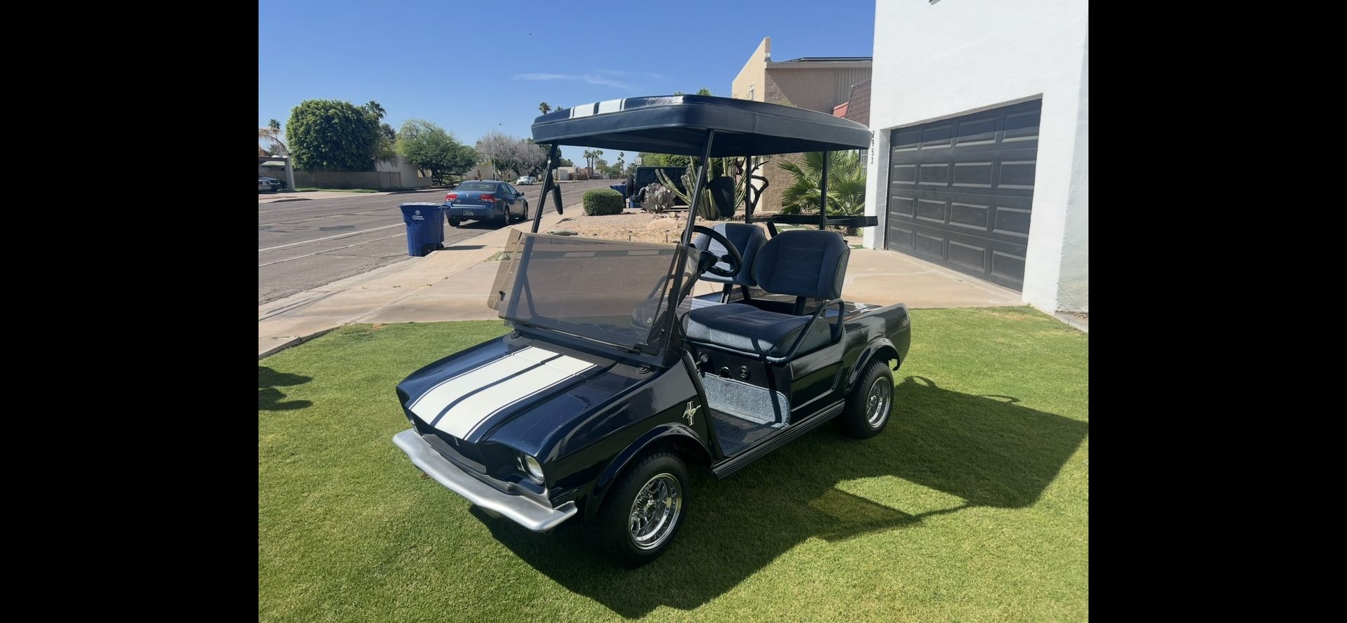 1965 Mustang Golf Cart