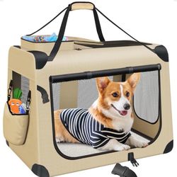 Dog collapsible cage