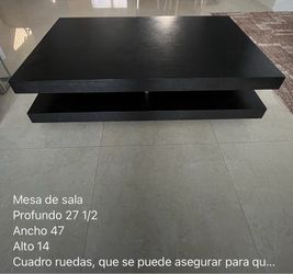 MESA de Sala (El Dorado Furniture)