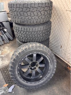 5 rims and tires RDR