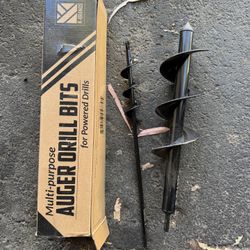 Auger Drill Bits To Dig Holes