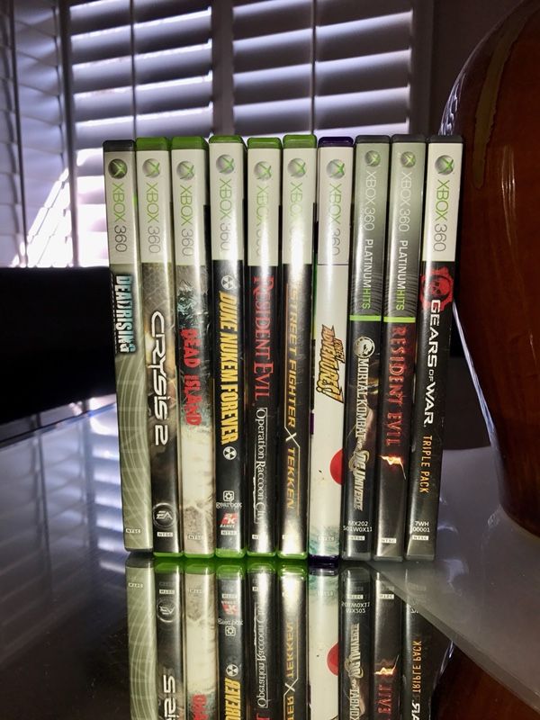 10 games in a bundle Xbox 360