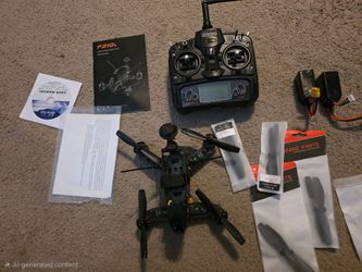 Rc racing drone ready to fly!!! Like new!
