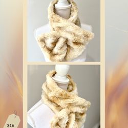 Faux Fur Scarf / Wrap