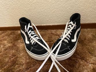 Vans Sk8-Hi (Black/White) M 7.5 W 9